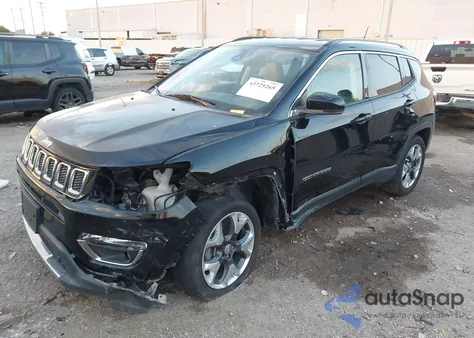 2018 Jeep Compass Limited 4X4 from USA, damaged, VIN 3C4NJDCB7JT333632